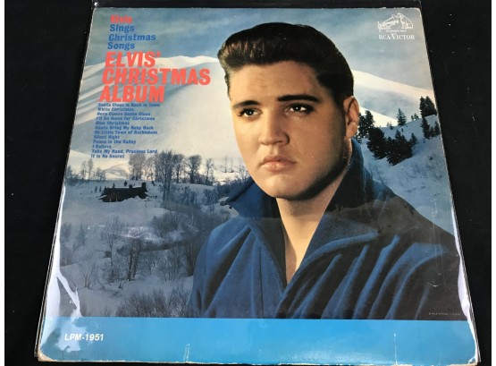 Elvis Presley Christmas Album LPM-1951