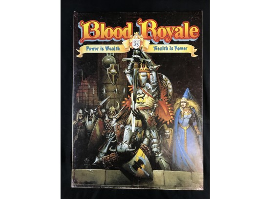 Box Game - Blood Royale, Power Is Wealth Wealth Is Power, Games Workshop, 1987
