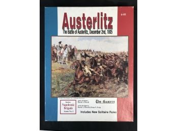 Box Game -  Austerlitz, The Battle Of Austerlitz, December 2, 1805, The Gamers Inc., 1993