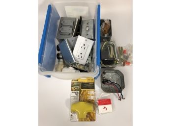 Small Sterlite Box With Electrical Supplies