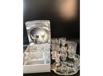 Crystal Glassware And Other Clear Glass