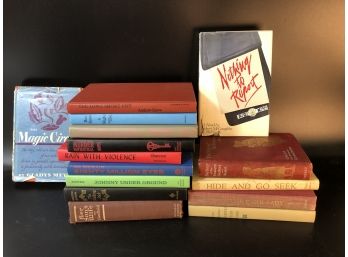 Assorted Vintage Fiction Hardcover 2 Have Dust Jackets