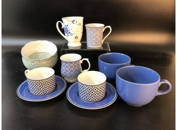 Coffee Mugs And Other Assorted Modern Ceramics