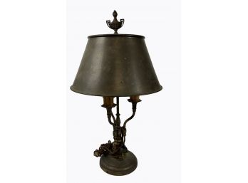 Vintage Metal 3 Bulb Lamp