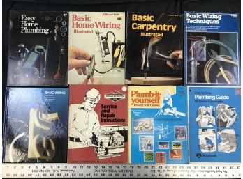 8 Home Improvement Books , See Pictures, Lot E