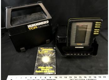 Vintage Humminbird LCR Portable With Directions, Untested