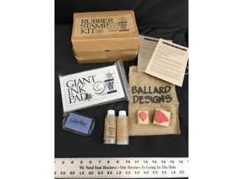 Rubber Stamp Kit