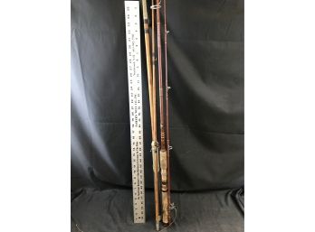 2 Vintage Fishing Rods See Pics, Lot A