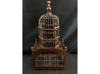 Decorative Miniature Old Birdcage