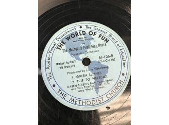 Set Of 7 - The World Of Fun Vintage Records, Michael Hermans Folk Orchestra