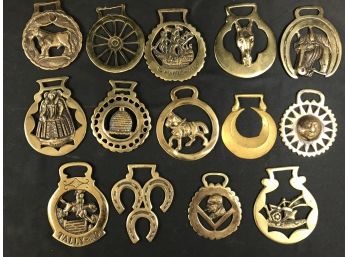 14 Various Horse Brasses