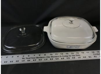 Corning Browning Skillet With Extra Glass Lid