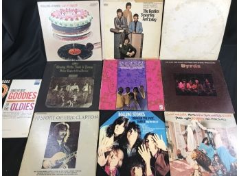 A Lot Of  Vintage Rock Albums, See Pics, Lot B