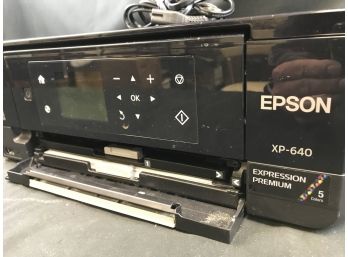 Epson XP 640 Printer, Untested