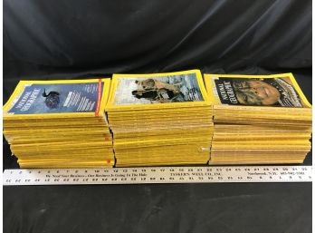 National Geographic Magazines, 1970 - 1975, See Pics, Lot C