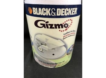 Black & Decker Gizmo Cordless Can Opener, Untested