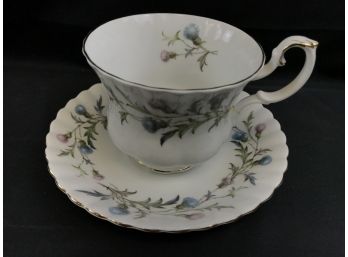 Royal Albert Cup And Saucer, Repaired