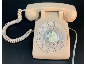 Vintage ITT Rotary Dial Desk Telephone
