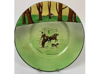 Hunting Scene Plate