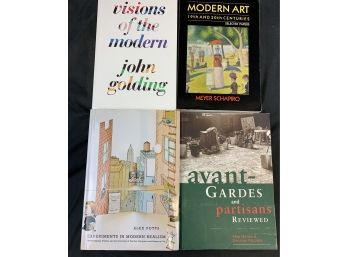 Assorted Books About Modern Art