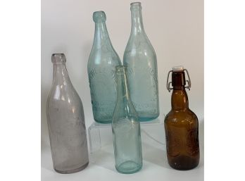 Old Beverage Bottles/ Christian Wagner/ Dingwell Brothers And More