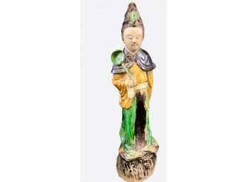 Tang Or Ming Dynasty Female Figure 15 Inches