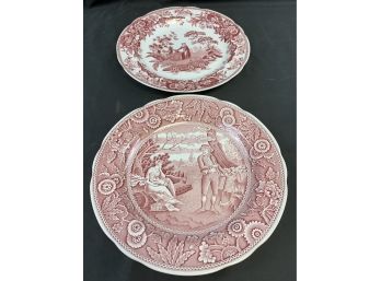 2 Plates The Spode Archive Collection