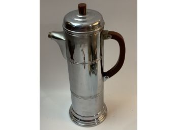 Farber Bros Kromekraft Art Deco Coffee Pot