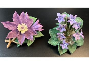 2 Lenox Flowers