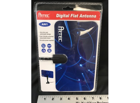 Artec Digital Flat Tv Antenna, New In Package