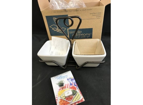 Pampered Chef Small Bowl Caddy #1944 With Box