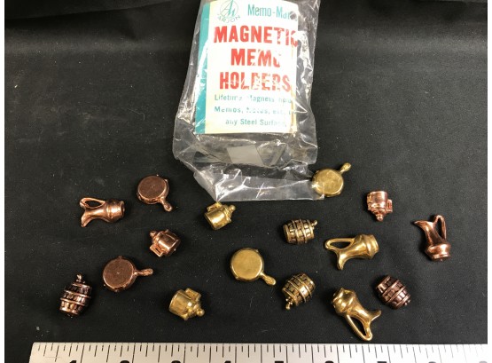 Miniature Magnets Of Various Kitchen Items