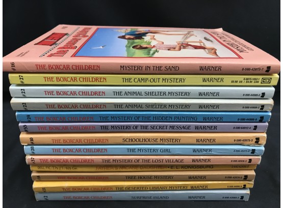 13 Childrens Mystery Books By Gertrude Chandler Warner