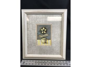 Framed Print, Lemon Topiary, 17 X 15