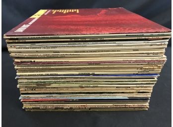 54 Vintage Albums, Mostly Classical And Instrumental, Lot A
