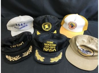 6 Caps, NASA, NRA, Busch Gardens