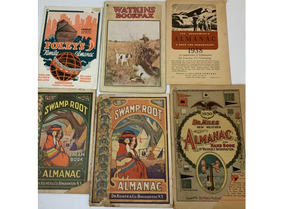 1920's-1940's Almanacs/etc.