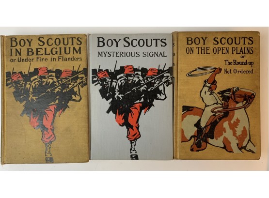 Vintage Boy Scout Novels By G. Harvey Ralphson