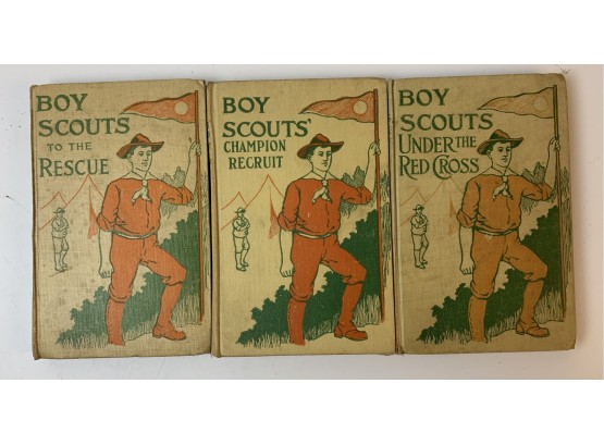 Vintage Boy Scout Novels By Colonel George Durston And Major Mark Maitland