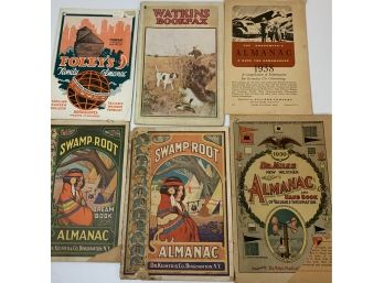 1920's-1940's Almanacs/etc.