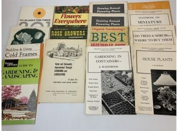 Vintage Gardening Booklets