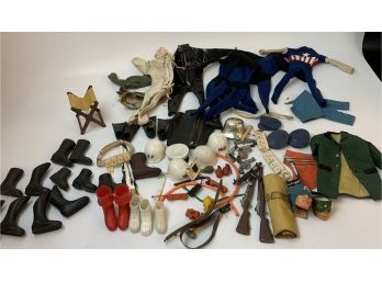 Assorted Action Figure Clothing And Accessories