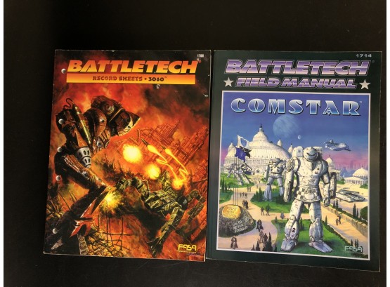 2 Battle Tech Books