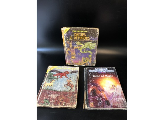 3 Advanced Dungeons & Dragons Books