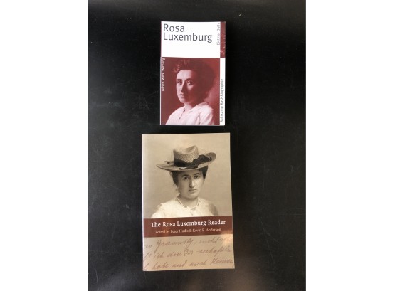 2 Softcovers On Rosa Luxemburg