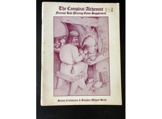The Compleat Alchemist Fantasy Role-playing Game Supplement