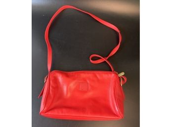 Giani Bernini Soft Red Leather Handbag