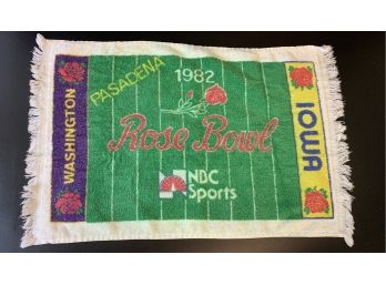 1982 Rose Bowl NBC Towel