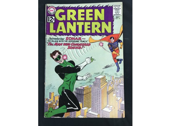 Green Lantern, #14, 1960s Vintage Comic Books, See Pics, A