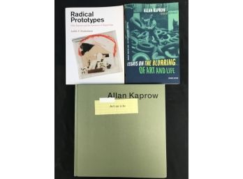 3 Books About Artist Allan Kaprow , J